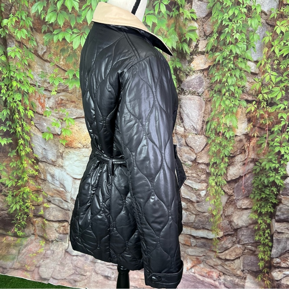 KATE SPADE Quilted Mid-Weight Belted Puffer Jacket, M - Picture 6 of 12